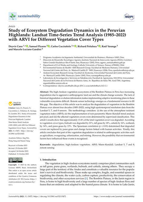 MonitoringEcosystemDynamicsThroughTime-SeriesAnalysis